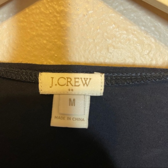 J. Crew Lace Front 3/4 Sleeve Top Size Medium - Picture 4 of 6